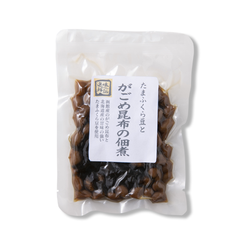 たまふくら豆とがごめ昆布の炊き合わせ100g