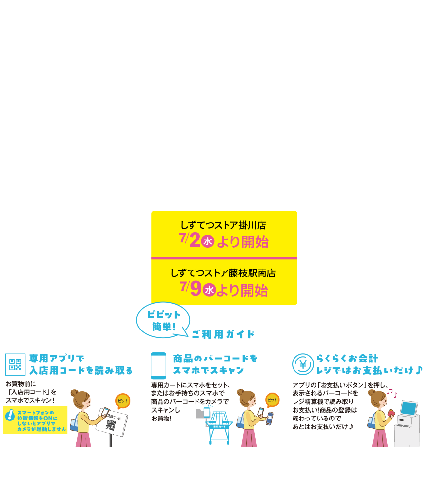 ピピットセルフ　お会計をもっともっとスムーズに！