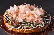 オートミールと長芋のお好み焼き